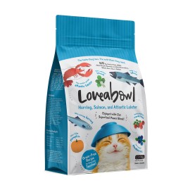 Loveabowl 無穀物龍蝦雙魚海鮮配方貓糧1KG Loveabowl 無穀物龍蝦雙魚海鮮配方貓糧1KG
